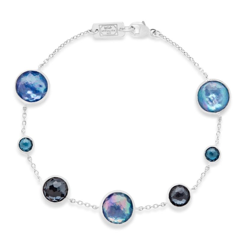 IPPOLITA Lollipop® 7-Stone Link Bracelet in Sterling Silver