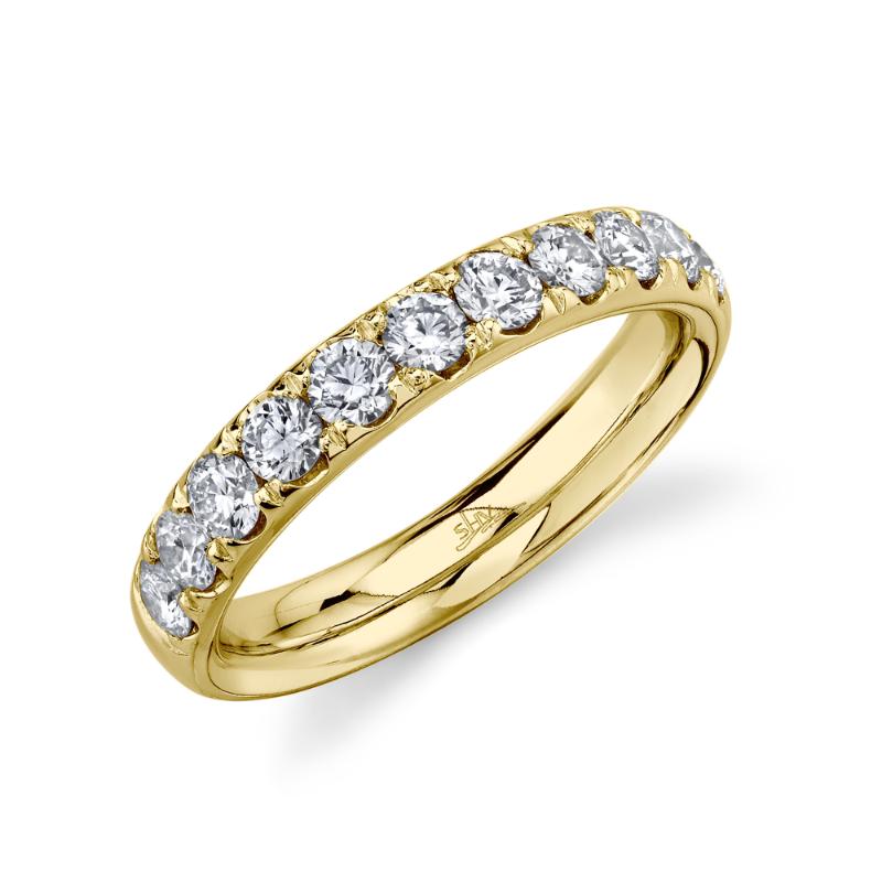 14K Yellow Gold .90ctw Diamond Band