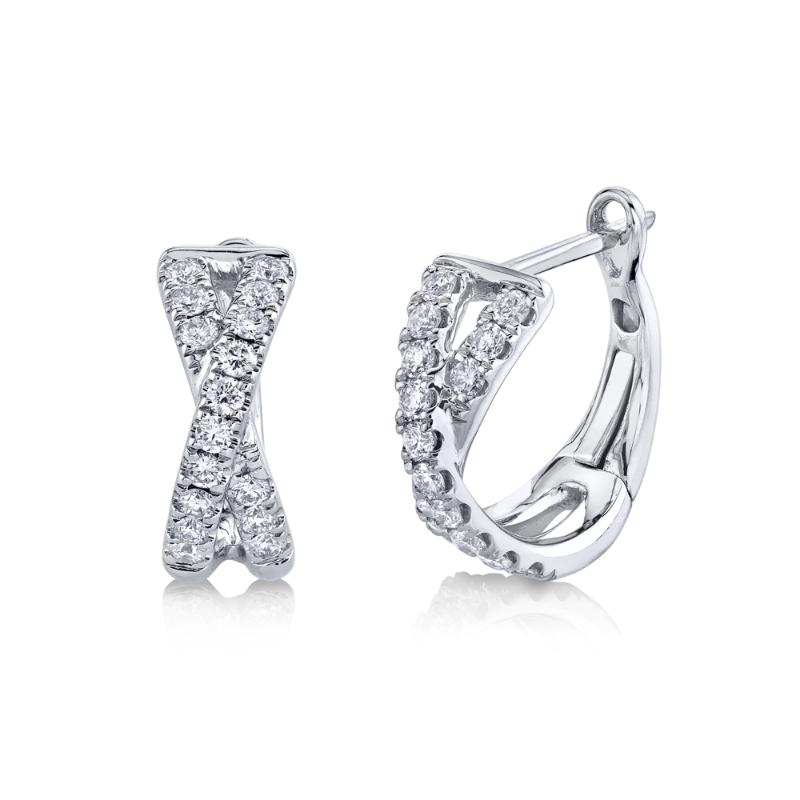 0.40Ct Diamond Huggie Earring