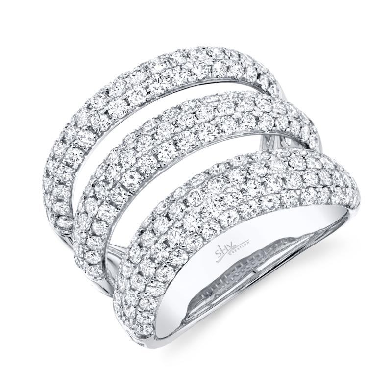 2.55Ct Diamond Pave Ring