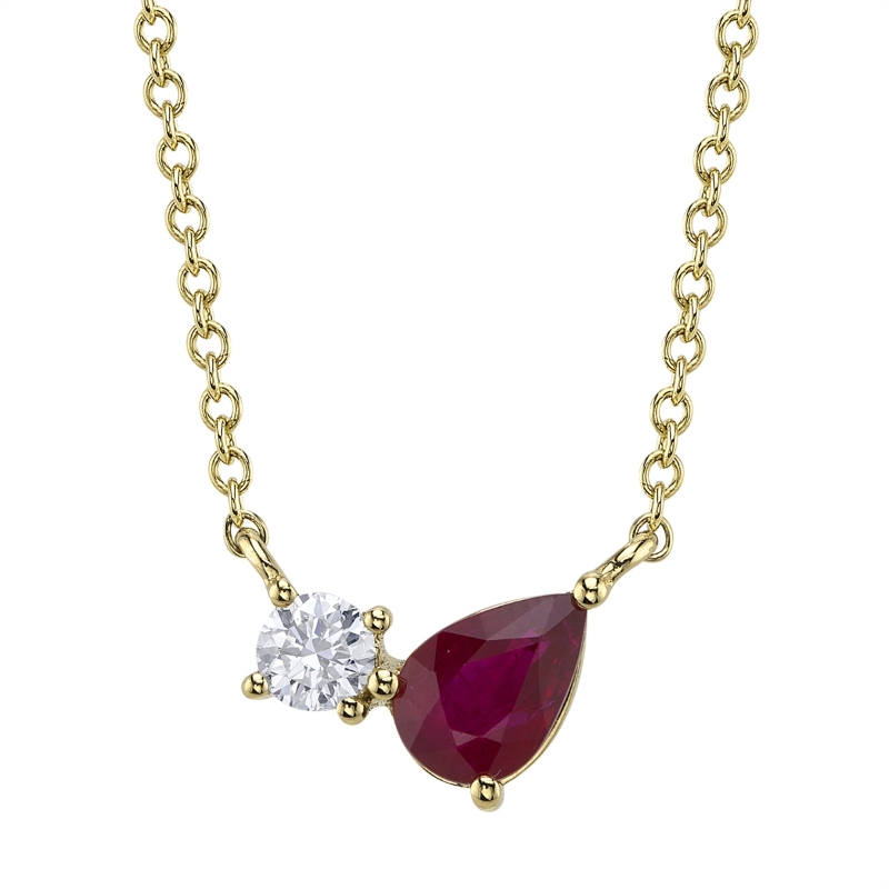 A 14K Yellow Gold Pendant Mounting, That Is Prong Set