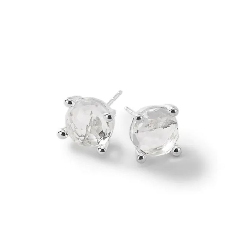 IPPOLITA  Rock Candy Single Stone Stud Earrings in Sterling Silver