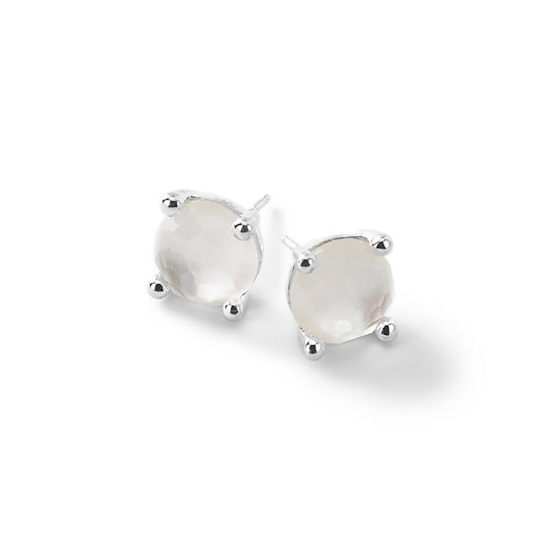 IPPOLITA Rock Candy Mini Stud Earrings in Mother of Pearl