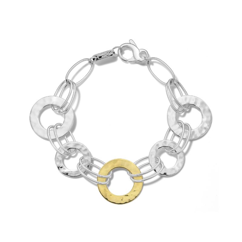 IPPOLITA Chimera Classico Mixed Wire & Hammered Bangle