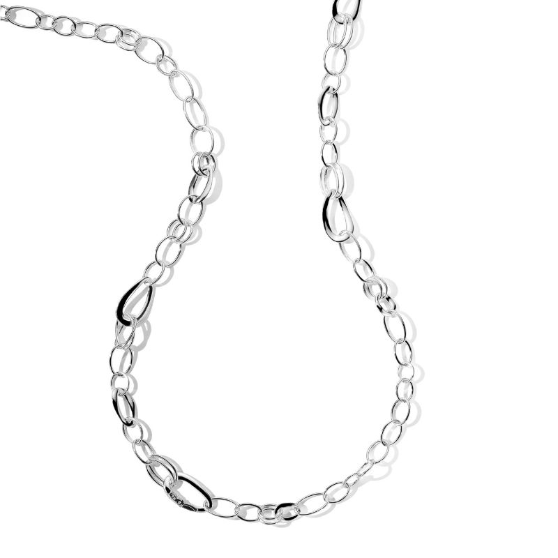 IPPOLITA Long Cherish Link Necklace in Sterling Silver