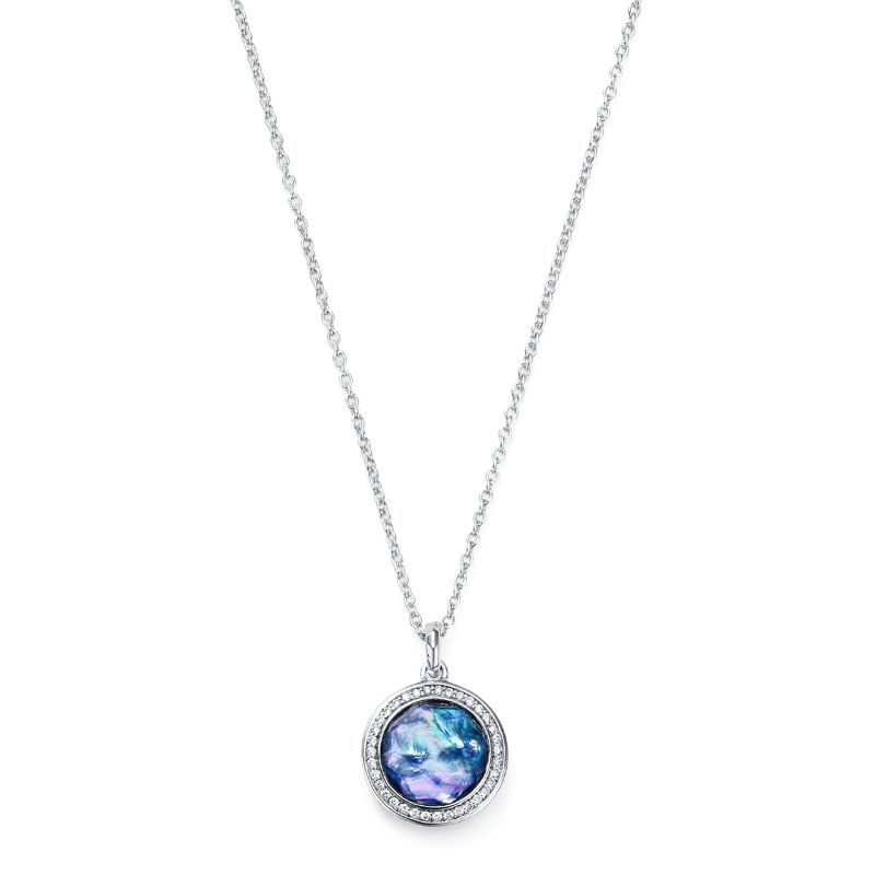 IPPOLITA Lollipop® Mini Pendant Necklace in Sterling Silver with Diamonds