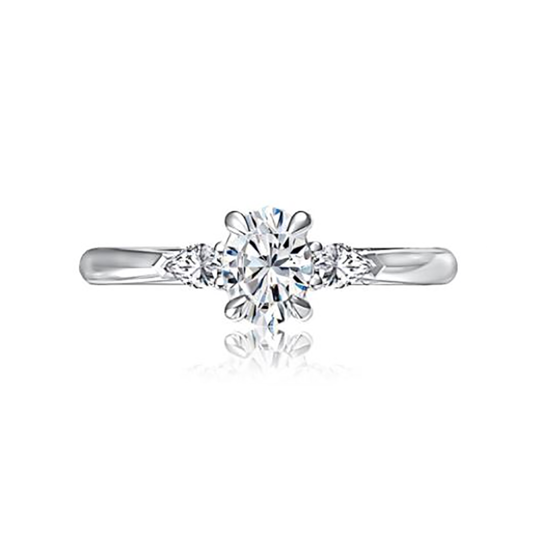 White Gold Engagement Ring